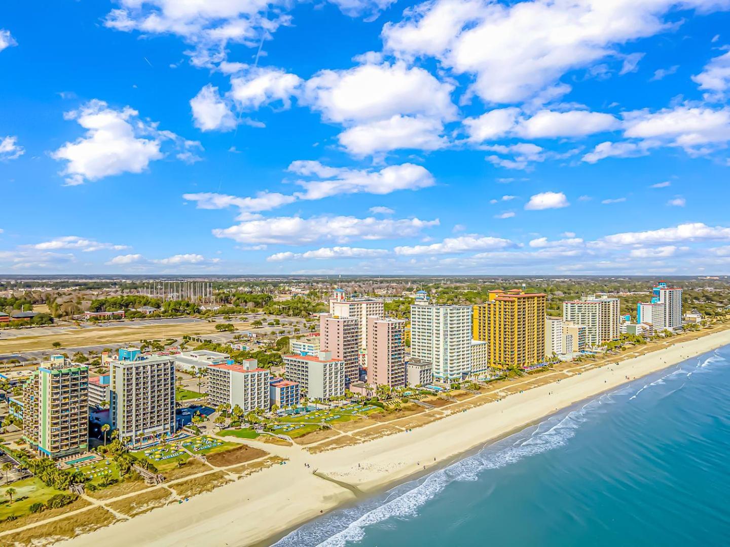 5Th Floor Direct Oceanfront Double Suite Sleeps 6 Meridian Plaza 503 Myrtle Beach Exterior photo