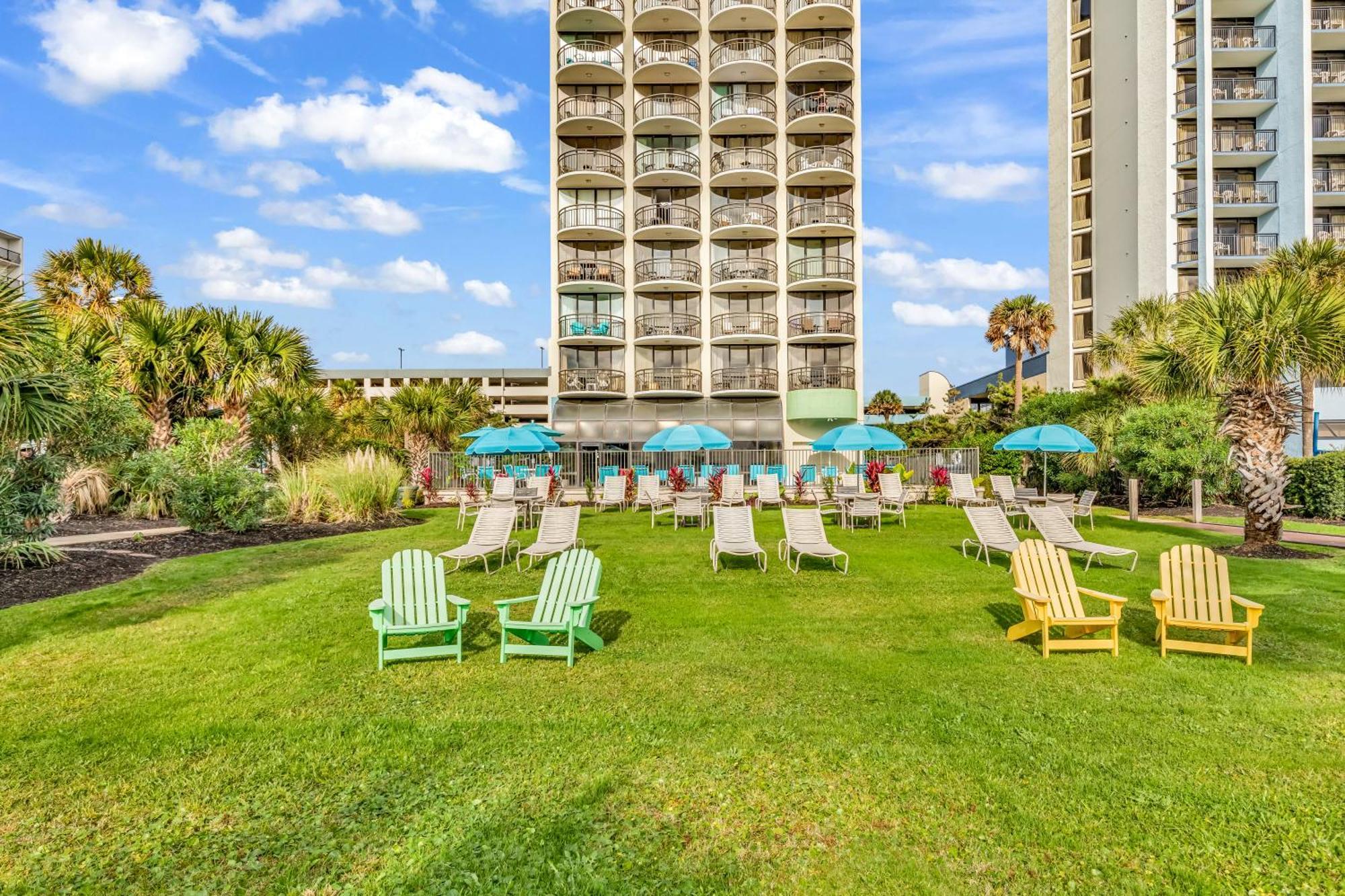 5Th Floor Direct Oceanfront Double Suite Sleeps 6 Meridian Plaza 503 Myrtle Beach Exterior photo