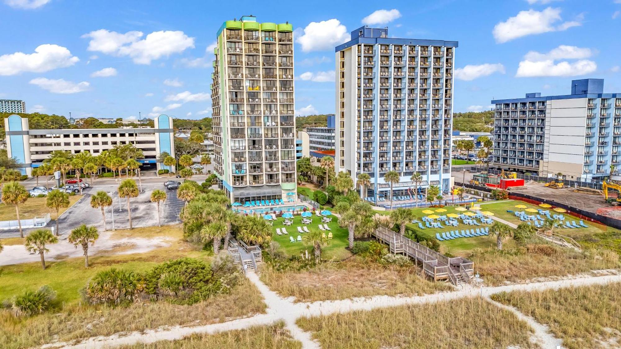 5Th Floor Direct Oceanfront Double Suite Sleeps 6 Meridian Plaza 503 Myrtle Beach Exterior photo