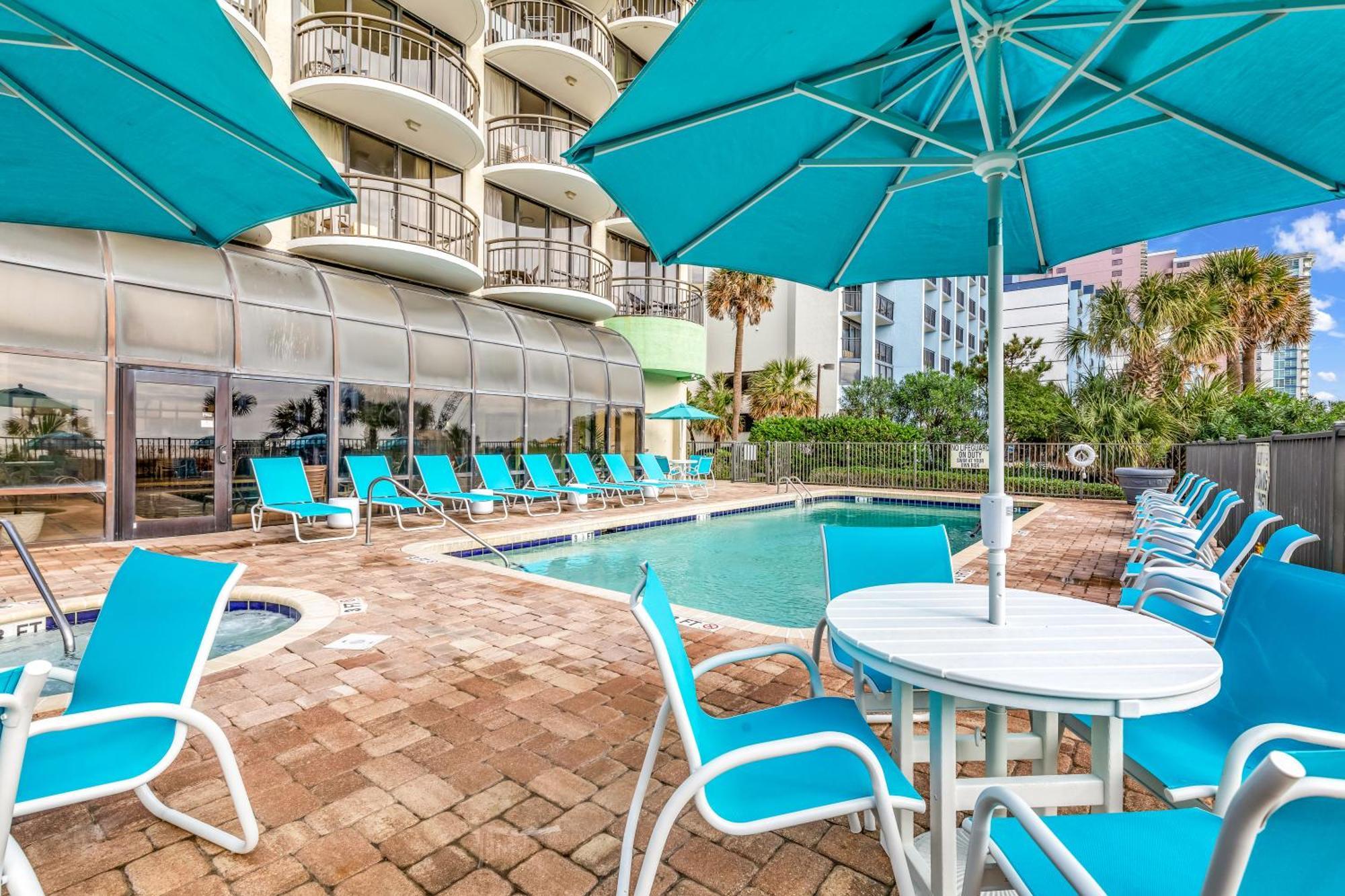 5Th Floor Direct Oceanfront Double Suite Sleeps 6 Meridian Plaza 503 Myrtle Beach Exterior photo