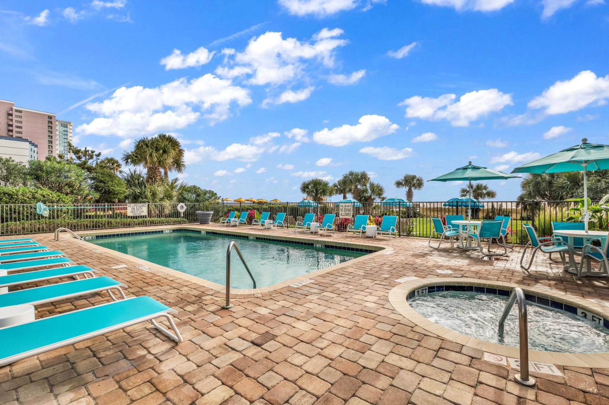 5Th Floor Direct Oceanfront Double Suite Sleeps 6 Meridian Plaza 503 Myrtle Beach Exterior photo