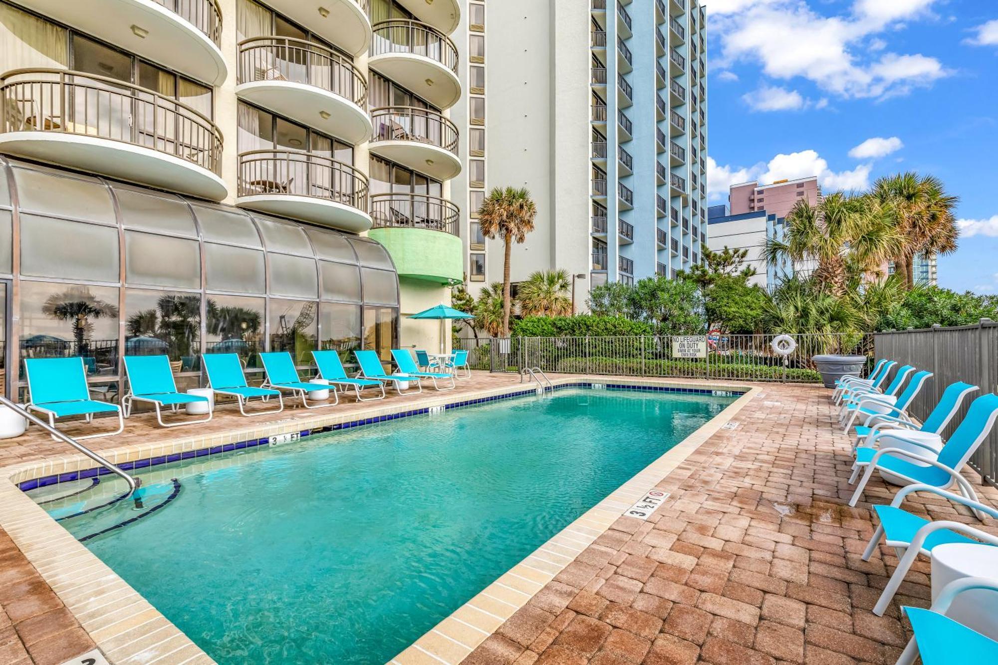 5Th Floor Direct Oceanfront Double Suite Sleeps 6 Meridian Plaza 503 Myrtle Beach Exterior photo