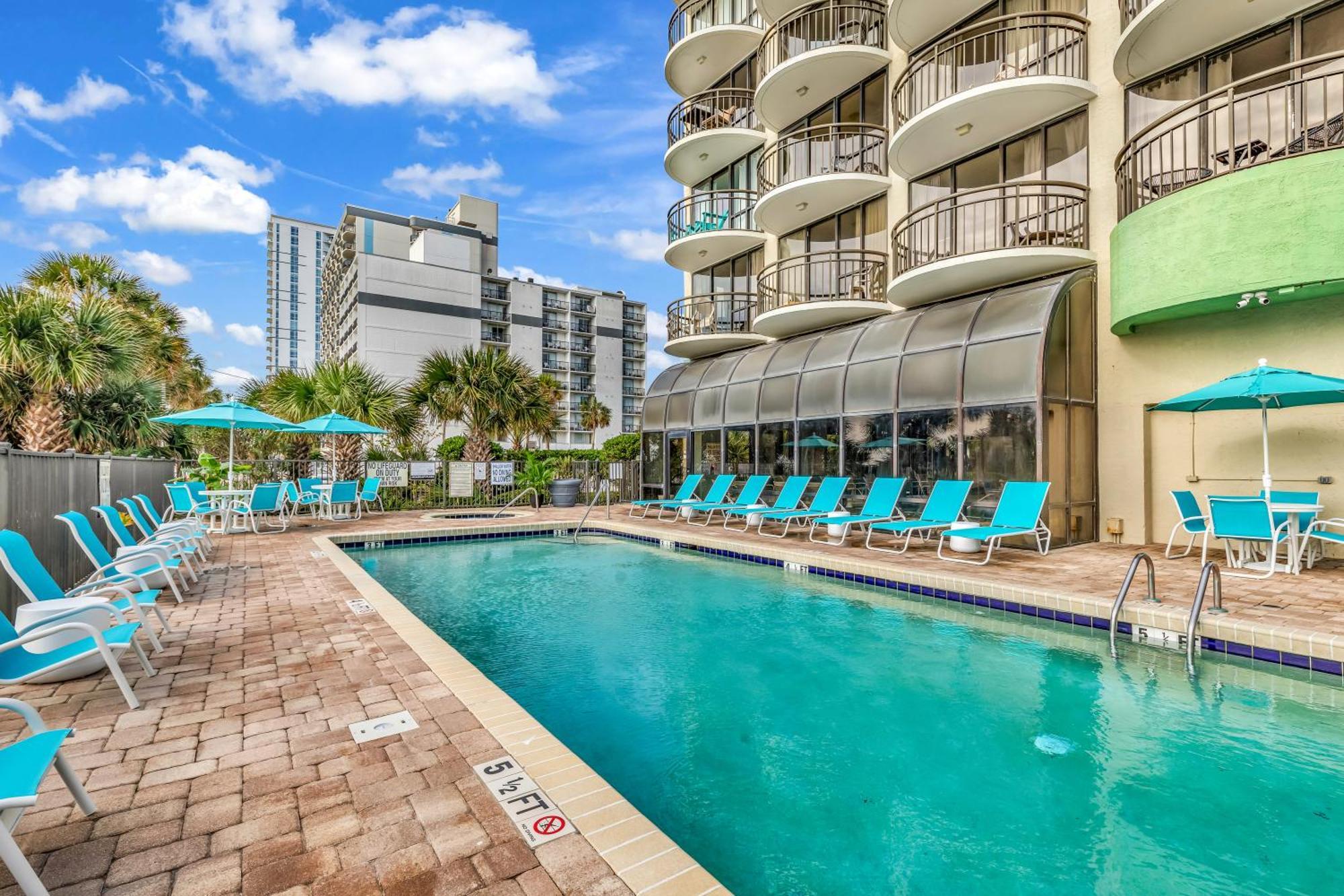 5Th Floor Direct Oceanfront Double Suite Sleeps 6 Meridian Plaza 503 Myrtle Beach Exterior photo