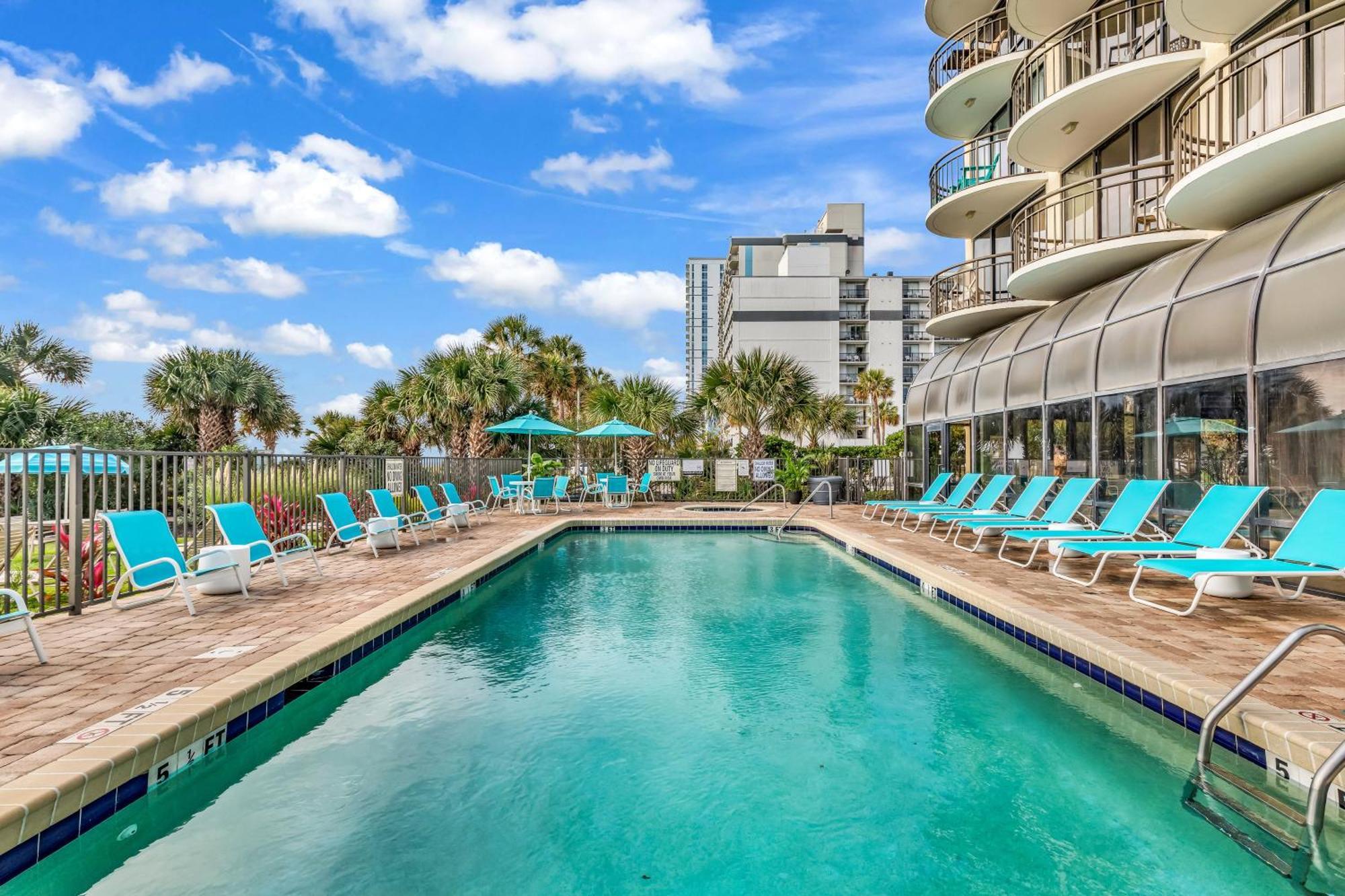 5Th Floor Direct Oceanfront Double Suite Sleeps 6 Meridian Plaza 503 Myrtle Beach Exterior photo